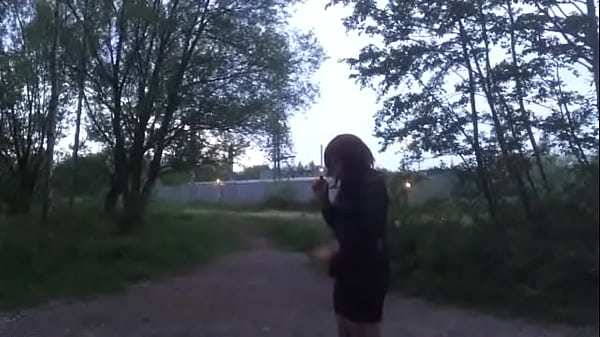 Sissy Crossdresser Transvestite In The Woods