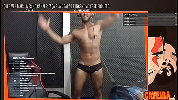 Caveiragames Dançando De Calcinha De Renda