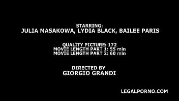 Two Trans Girls Dap_ed Lidya Black #1 Balls Deep Anal, Pee D. And Swallow Btg021