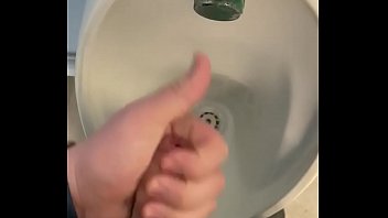 Having Some Fun In Public Toilets With Big Cumshot