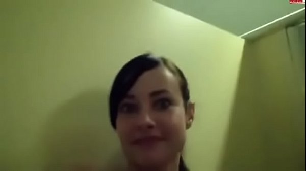A Young Brunette Gave Blowjob