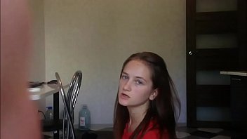 Ukrainian Couple Gets Fucked In The Kitchen And Records Homemade Porn