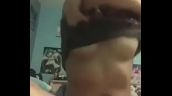 Puertorrican Shows Off Her Perky Tits