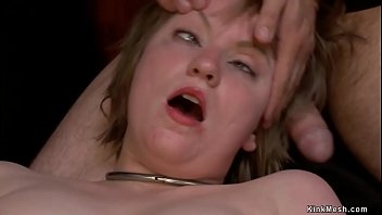 Slave Gets Fisted In Public Bar