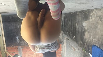 Uma Enorme Bunda De Uma Trans Bem Safadinha, Plug Anal.