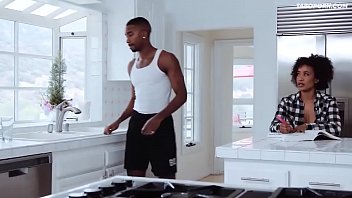 Horny Black Step Sister Wants To Fuck Her Step Brother