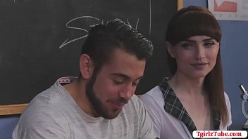 Petite Ts Barebacked By Her Classmate