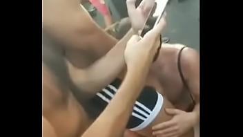 Public Pleasure Fun Gangbang Blowjob