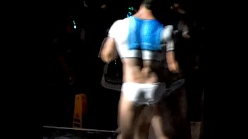 Latin Go-go Boys Wet Undie Dancing