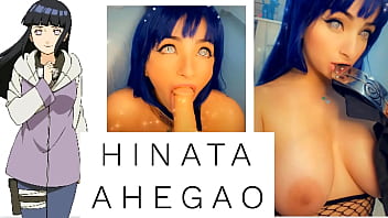 Hinata Ahegao Blowjob - Hot Cosplay Girl Big Boobs - Novinha Cosplay Naruto