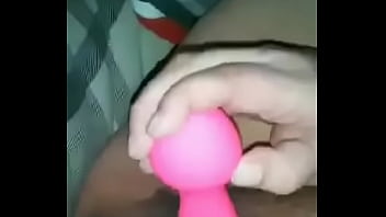 Using Pinky The Vibrating Tongue For A Trembling Orgasm!