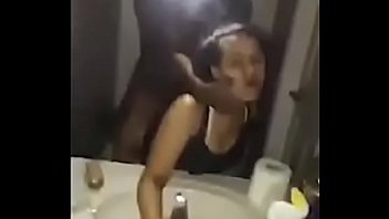 My Step Cousin Shelly Getting Fucked In The Bathroom... I Knew She Was A Slut