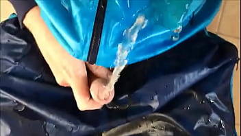 De Caliente Me Meoo... Super Ecxitado Shiny Nylon Pantalon Sire