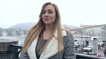 German Scout - Big Natural Tits Teen Josephine Fuck At Real Pickup Casting For Cash