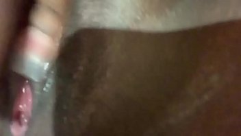 Yung Ebony Fingering Herself Creammm