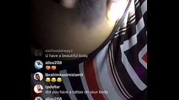 Big Breast On Instagram Live Touching Her Nipples