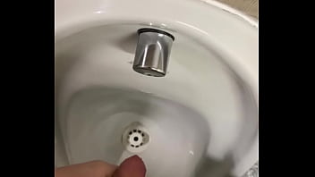 Cruising In Public Toilets Wanking My Hard Wet Dick With Big Cumshot At The End