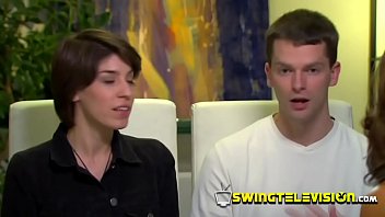 Two Hot Nurses Are Sucking A Big Cock In A Wild Swinger Orgy!