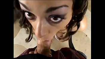 Amazing Curly Haired Babe Estella Sucks Fat Dick Then Takes Warm Cum On Her Arse