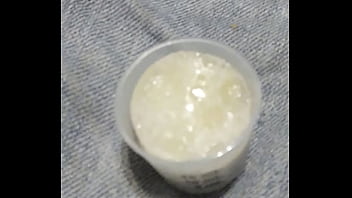 Cum Filled Bottom With Sperm Of Four Men