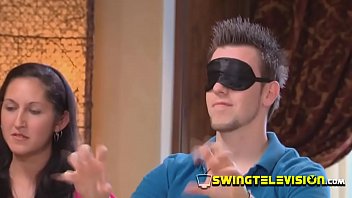 Horny Swingers Are Partying And Playing Sex Games Before They Orgy.