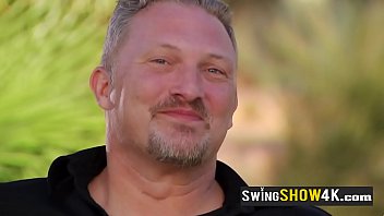 Hot Swinger Wifes Are Being Fucked In Doggystyle During A Wild Orgy.