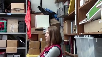 Desiring Officer Records With A Spycam This Shoplifter Babe.