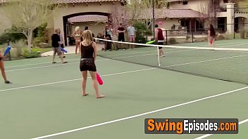 Party With Hot Couples Swapping Partners And Craving For Softcore Sex!