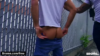 Man Get Himself Two Dick While On Chained - Bromo