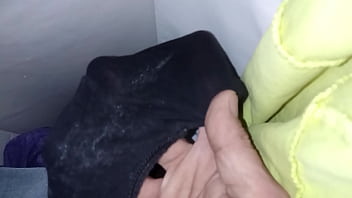 Smelling Dirty Panties - pussy, tits, latina, real, wet, soloboy - Video 2748555