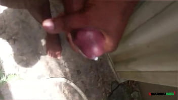 Young Boy Fucked By Wife At The Backyard While Husband Was In The House Watching Tv