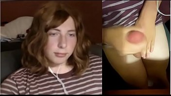 Horny Teen Trap Cums _ Stays Hard