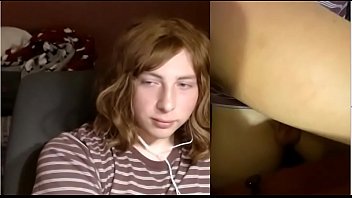 Horny Trap Jerking Big Cock