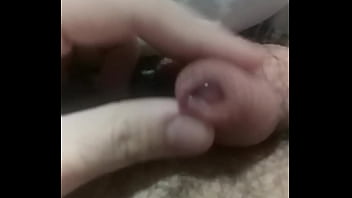 Playing With My Small Uncut Little Cock