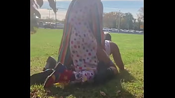 Gibby The Clown Fucks Milf Next To Highway