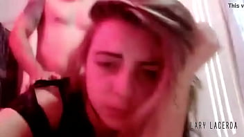 Lary Lacerda Hot Blonde Teen Has Her Ass Fucked Hard And Records All Of It