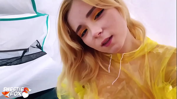 Teen Blowjob Dick Stranger And Hard Rough Sex Outdoor In The Tent