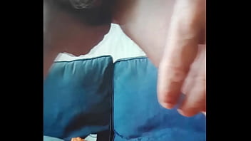 Berty Cumming In His Chastity Cage