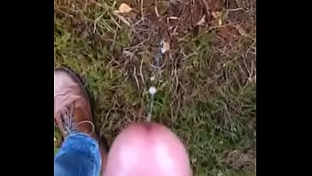 Jerking His Huge Uncut Dick And Cumming/ Lots Of Cum Grunting _ Moaning