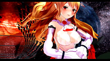 Two Whores Shake Their Breasts To The Music