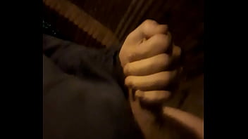 Uk Outdoor Wank Cumshot At A Train Station