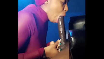 Ebony Deep Throat Big Dick