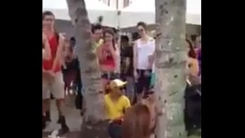 College Chick Fucks Tree.