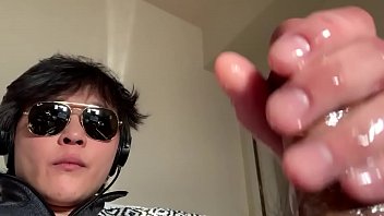 Asian Jerk Off Selfie