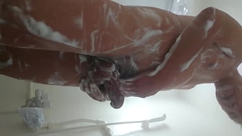 Japanese ' Handjob In Shower Room