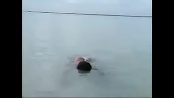 Latina With Big Boobs At The Beach