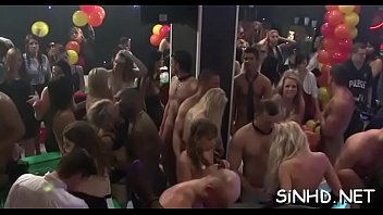 Sexy And Rowdy Partying - hardcore, interracial, blowjob, party, orgy, satin, group-sex - Video 2438437