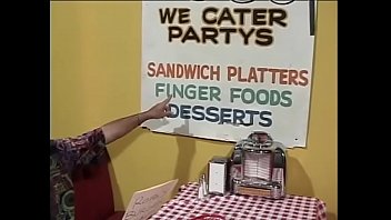 New Dish As A Special Today In Roadside Cafe Is Hairy Bush Of Post-consumer Blonde Waitress Brianna