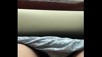 Too Horny To Wait. Fingering In The Car.