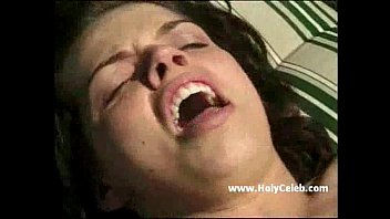 Big Load For Brunette In Free Nature